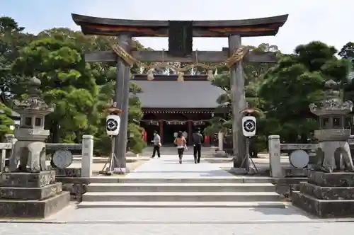 松陰神社の鳥居