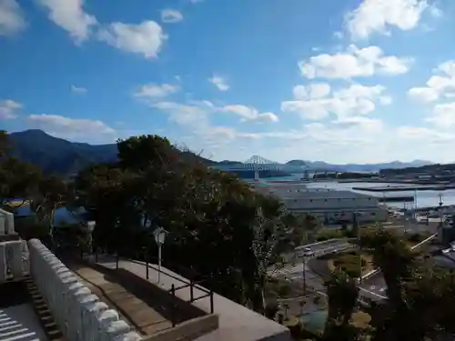 比賣神社の景色