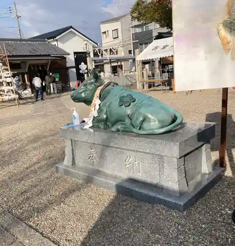古宮神社の狛犬