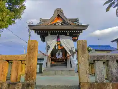 熊野社(木曽川町黒田)の本殿・本堂