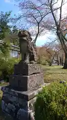 板列神社の狛犬