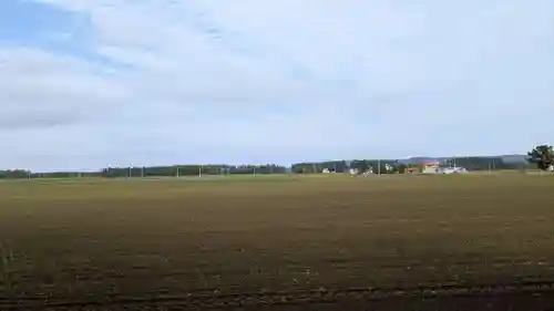 上更別神社の景色