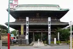 法華経寺の山門