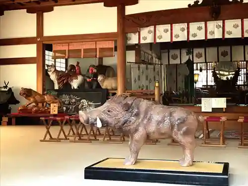 玉井宮東照宮の狛犬