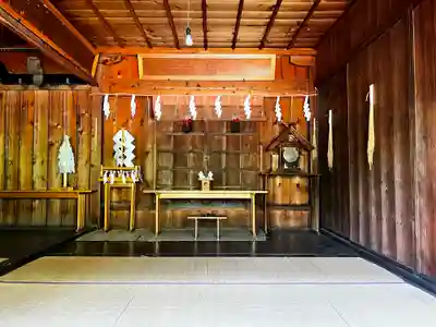 東川神社の本殿・本堂