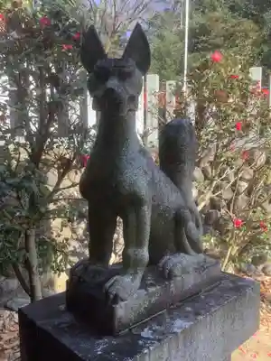 松原神社の狛犬