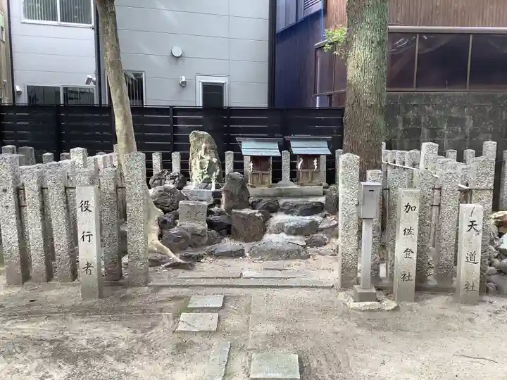 八幡社(大秋八幡社)の末社・摂社