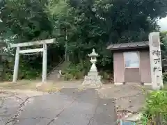 神明社（山新田神明社）の鳥居