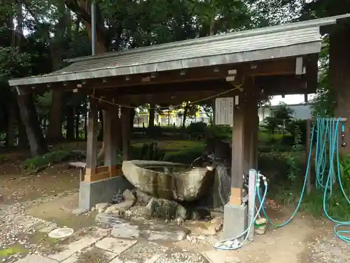前原御嶽神社の手水舎