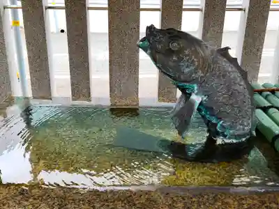 南宮宇佐八幡神社（脇浜神社）の手水舎