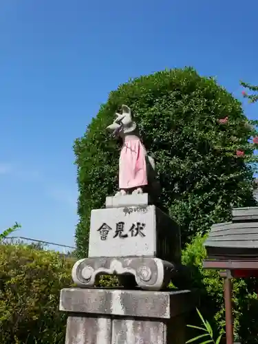 東伏見稲荷神社の狛犬