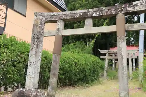 菅布禰神社の鳥居