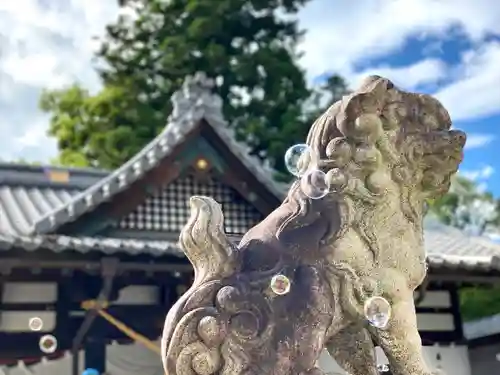 眞田神社の狛犬