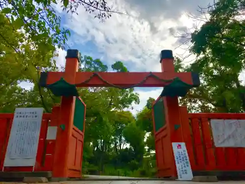 生國魂神社の山門