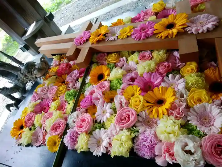 帯廣神社の手水舎