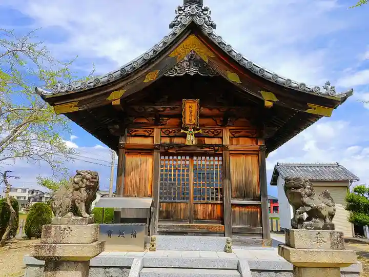 神明神社の本殿・本堂