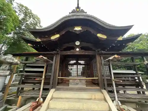 備後護國神社の本殿・本堂