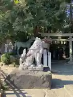 駒木諏訪神社の狛犬