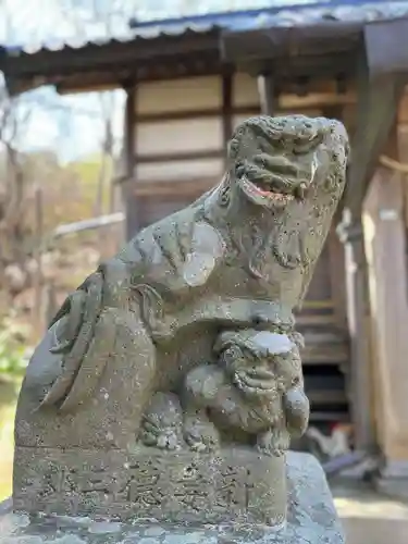 住三吉神社の狛犬