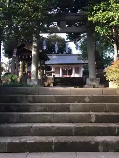 成宗白山神社の鳥居