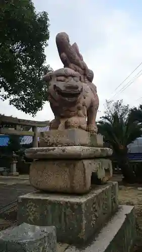 姫坂神社の狛犬