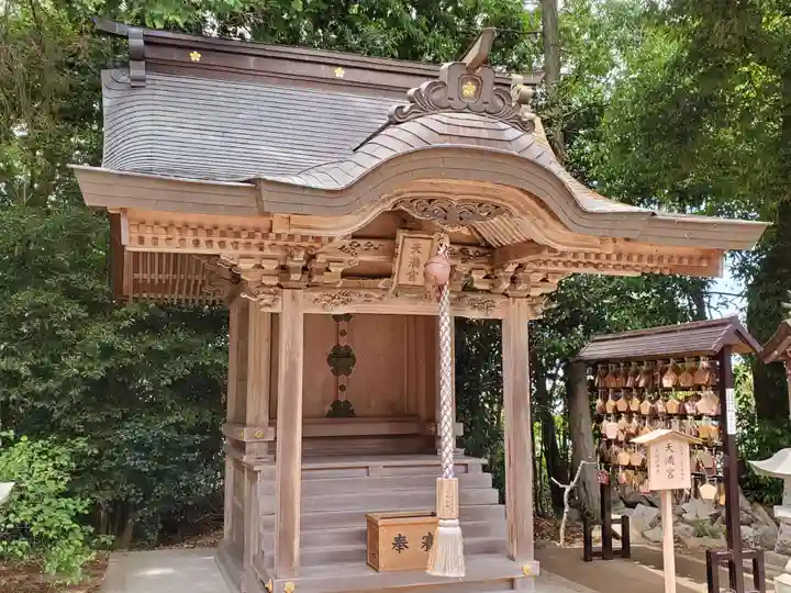 諏訪神社の末社・摂社