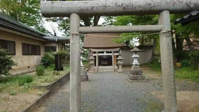 赤木神社の鳥居