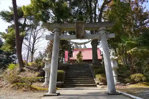 隠津島神社の鳥居