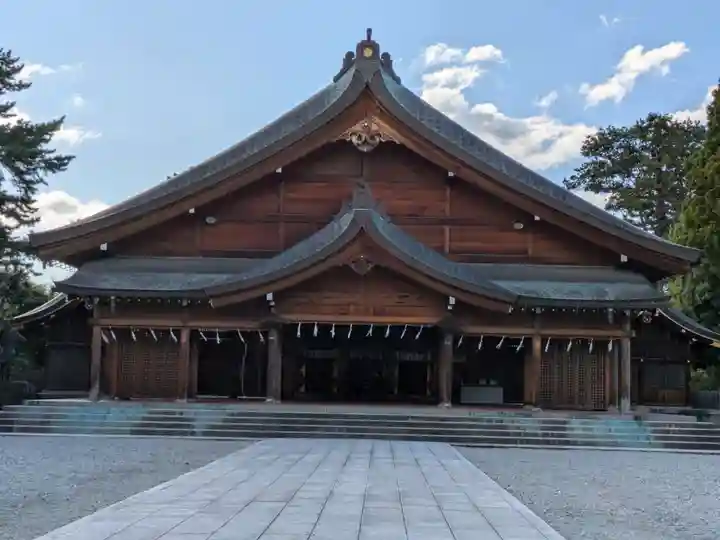 富山縣護國神社の本殿・本堂