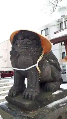 札幌諏訪神社の狛犬