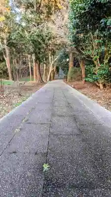 神明神社の自然