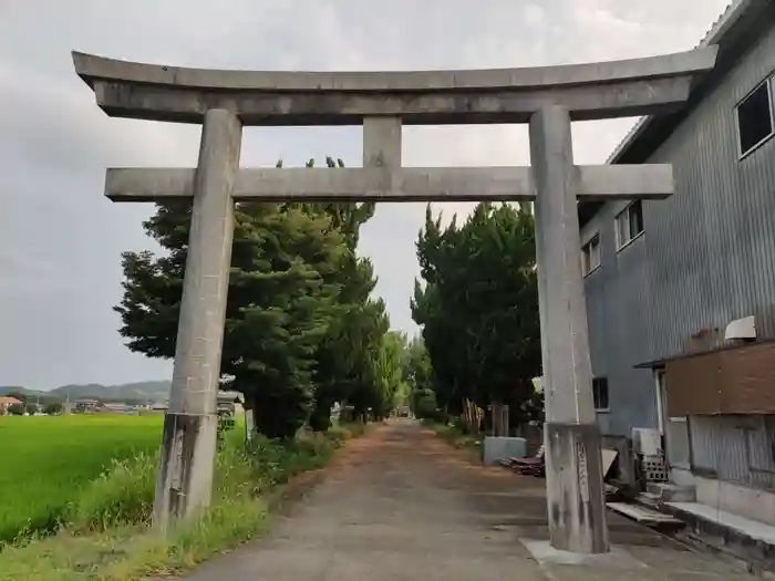 大宮神社の鳥居