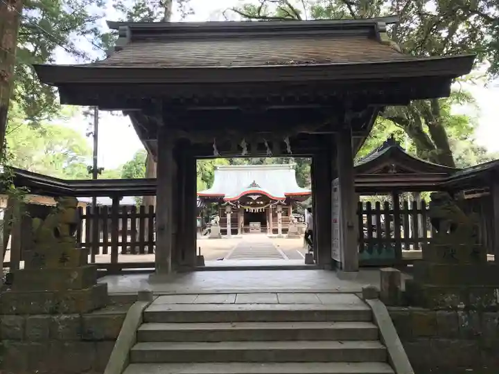 筑紫神社の山門・神門