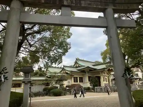 島田神社の鳥居
