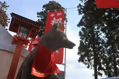 高屋敷稲荷神社の狛犬