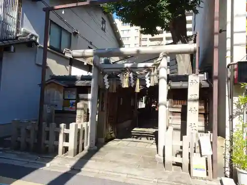 神明神社の鳥居