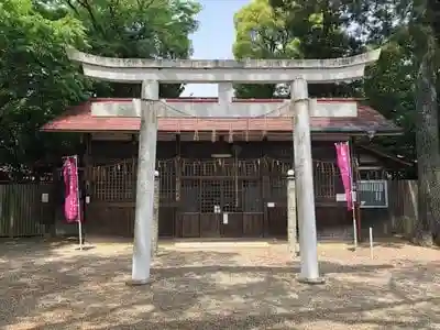 一御田神社の鳥居