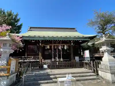 新宿下落合氷川神社の本殿・本堂