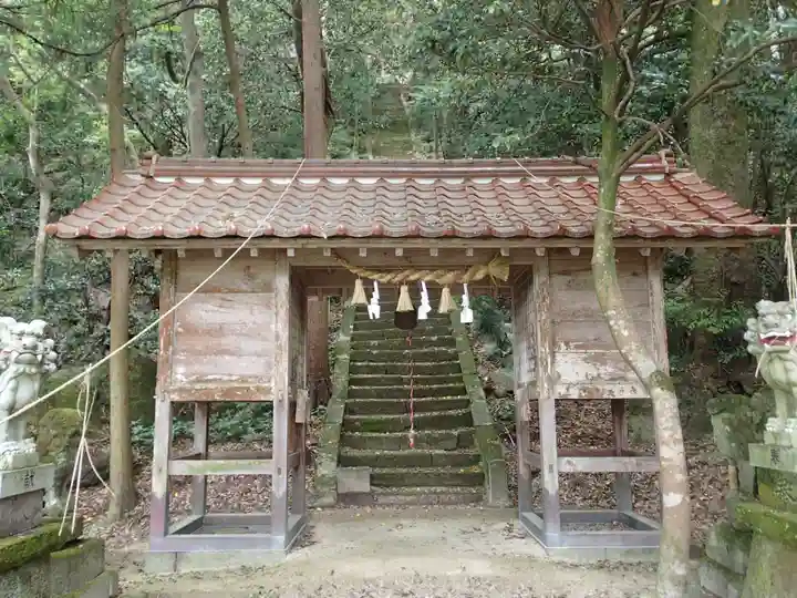 赤岩神社の山門・神門
