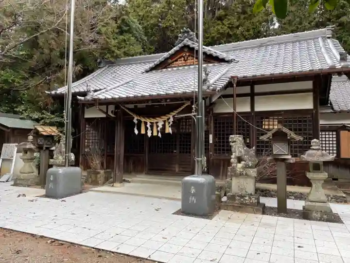 上野神社の本殿・本堂