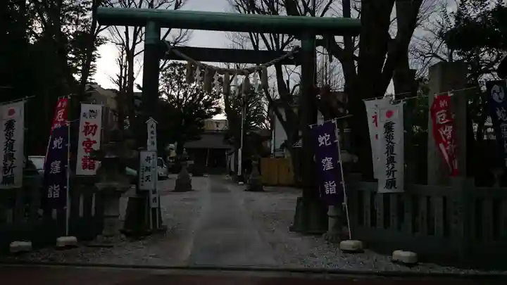 蛇窪神社の鳥居