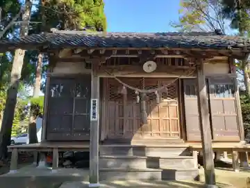 柳田神社の本殿・本堂