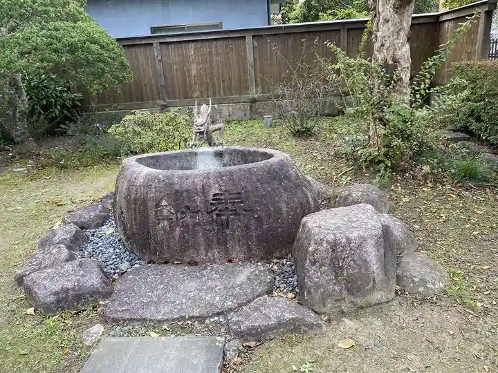 瑞巌寺の手水舎