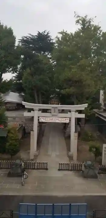 亀有香取神社の鳥居