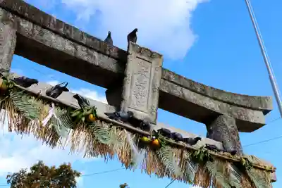 三津厳島神社の鳥居