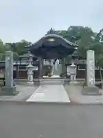 寺岡山元三大師の山門・神門
