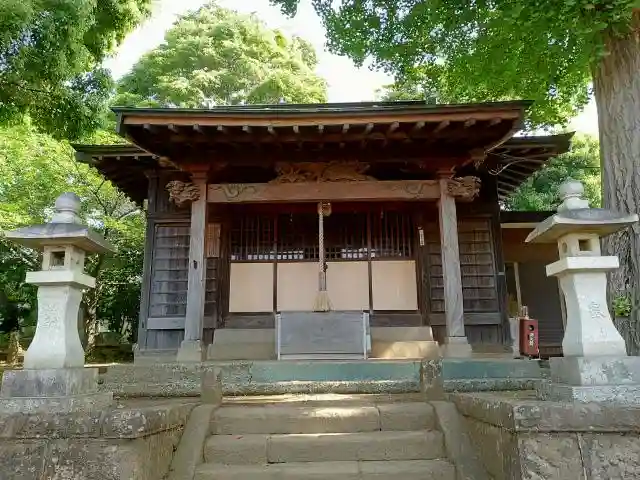 落幡神社の本殿