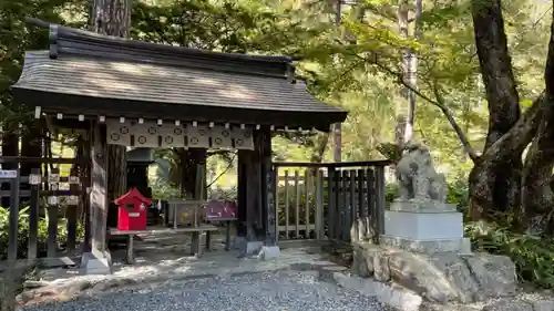 穂高神社奥宮のその他建物