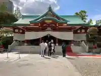 日枝神社の本殿・本堂