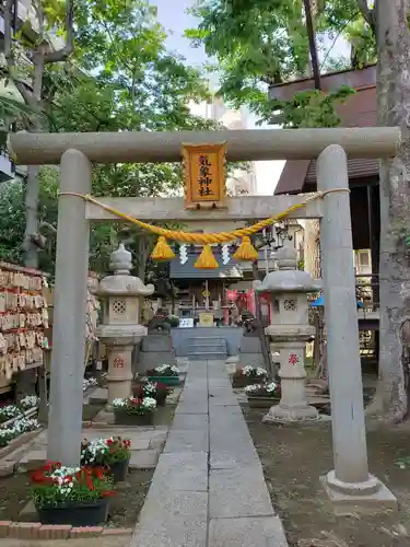 高円寺氷川神社の鳥居